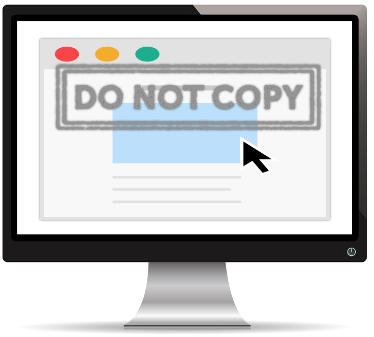 Do not copy content from other sites
